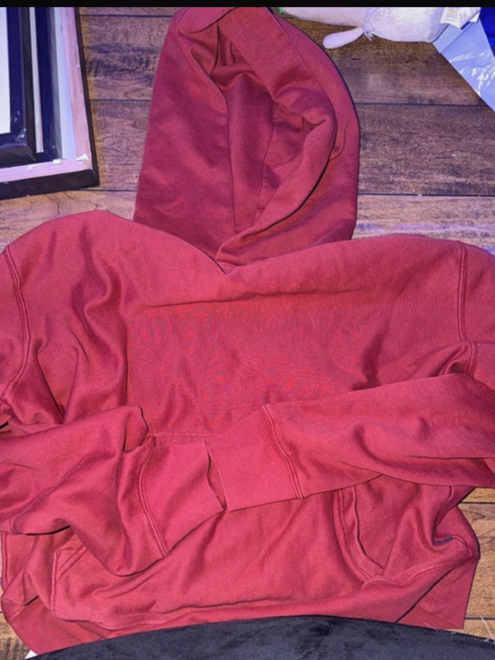 Red men’s American eagle Hoodie -